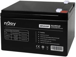 nJoy GP12122F Akkumulátor 12V/12Ah zárt gondozásmentes T2/F2 (GP12122F)