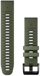 Garmin Óraszíj 22 mm mohazöld/grafit szilikon (QuickFit) (010-13280-07)