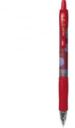 Pilot Zseléstoll 0, 7mm, nyomógombos G-2 One Piece, írásszín piros (BL-G2-7-OP-R) (BL-G2-7-OP-R) - aqua