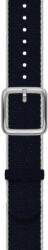 WITHINGS Nylon szíj 18mm Scanwatch 38mm Steel HR 36mm Move/Move ECG kék-fehér szíj ezüst csattal (3700546706585)