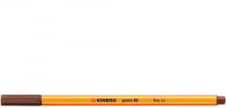 STABILO Rostirón, tűfilc 0, 4mm, Point 88 barna (88/45) (88/45)