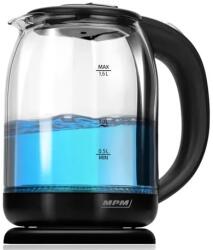 MPM MCZ-129 Vízforraló 0.5/1.6L Fekete (MCZ-129)