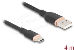 Delock USB 2.0 Type C Átalakító Fekete 4m 81228 (81228)