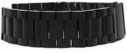MYBANDZ Klasszikus fém óraszíj 22mm fekete (22SKU341)