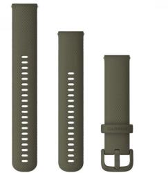 Garmin Óraszíj 20 mm mohazöld szilikon mohazöld csat (Quick Release) (010-13021-06)