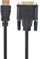Gembird HDMI DVI-D Átalakító Fekete 1.8m CC-HDMI-DVI-6 X100 100db (CC-HDMI-DVI-6 X100)