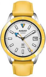 XIAOMI Pótszíj univerzális 22mm valódi bőr sárga (BHR7881GL)