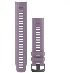 Garmin Instinct óraszíj orchidea szilikon fekete csat (010-12854-17)