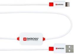 SKROSS USB Lightning Töltő/adat Fehér 1m SKR-BUZZLIGHTENINGCAB (SKR-BUZZLIGHTENINGCAB)