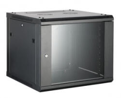 Hikvision 19' fali rackszekrény 9U 600x600x500mm fekete (DS-XS6609-S/B) (DS-XS6609-S/B)