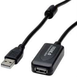 USB Hosszabbító Fekete 15m s-3116 (s-3116)