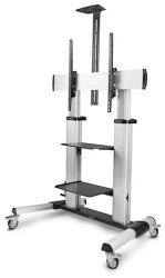StarTech Guruló TV állvány 60-100" ezüst (1110C-MOBILE-TV-CART)