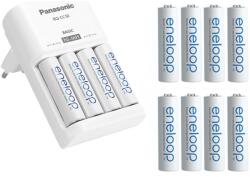 Panasonic Eneloop 12xAA 1900mAh akku + 10 órás töltő