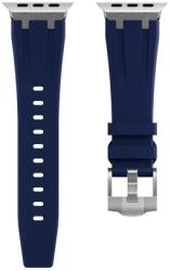 MYBANDZ Apple Watch Element óraszíj 42/44/45/49 mm kék(ezüst) (62797)