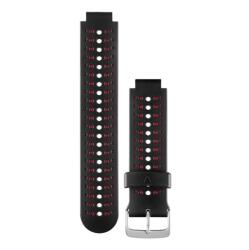 Garmin Forerunner 235 óraszíj szilikon fekete-piros (010-11251-90)