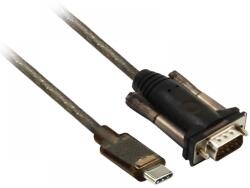 Act Connectivity USB 2.0 Type C Soros Átalakító Fekete 1.5m AC6002 (AC6002)