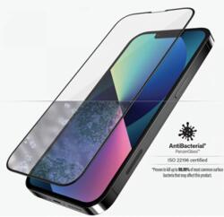 Panzer Screen Protector Case Friendly Antibacterial iPhone 13/13 Pro fekete (2745)
