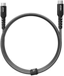 NEXT ONE USB 2.0 Type C Összekötő Szürke 1.2m USBCX2-BRD-SG (USBCX2-BRD-SG)