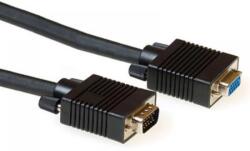 Act Connectivity VGA/D-Sub Hosszabbító Fekete 5m AK4225 (AK4225)