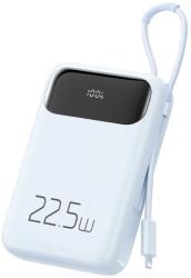 Mcdodo MC-3254 Power Bank 10000mAh 22.5W fix lightning kábel kék (MC-3254)