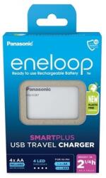 Panasonic BQ-CC87USB 4x AA/AAA NiMH Akkumulátor töltő + 4x2000mAh AA