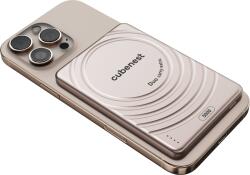 CubeNest SlimDual Magsafe 5000 mAh, S1B3D, 15 W, arany