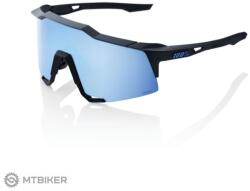 100% % Speedcraft szemüveg, matt fekete/HiPER Blue Multilayer Mirror Lens