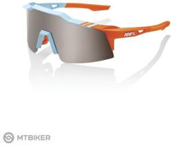 100% % Speedcraft SL szemüveg, HiPER Silver Mirror/kék/narancssárga
