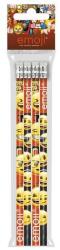 DERFORM Emoji grafitceruza radírral - 4 db-os (OG4EM10) (5901130060597)