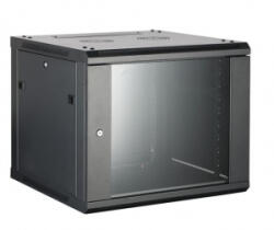 Hikvision Hikvision19' fali rackszekrény 12U 600x600x635 mm fekete (DS-XS6612-S/B) (DS-XS6612-S/B)