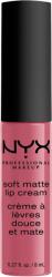 NYX Cosmetics Soft Matte Lip Cream 61 Montreal rúzs, 8 ml, matt, folyékony