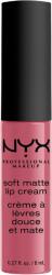 NYX Cosmetics Soft Matte Lip Cream rúzs, matt, folyékony, 8 ml - 61 Montreal