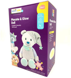 Bebe Stars Placate & Glow Doll alvós maci alvást segítő interaktív játék (166688)