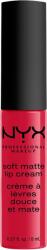 NYX Cosmetics Soft Matte Lip Cream 01 Amsterdam 8 ml