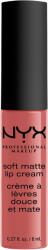 NYX Cosmetics Soft Matte Lip Cream rúzs, folyékony, matt, 8 ml - 14 Zurich