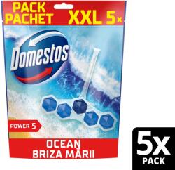 Domestos Sea Breeze WC-öblítő, Domestos Power 5, 5x50g