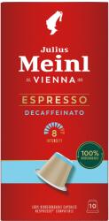 Julius Meinl Espresso Decaf kávé kapszula, Koffeinmenetes, Nespresso kompatibilis, 10db, 55g