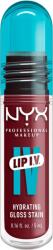 NYX Cosmetics Lip IV Hydrating Gloss Stain, Drippin' In Rose 5 ml