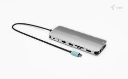 i-tec USB-C Metal Nano 3x Display Dock, 2x HDMI 1x USB-C, PD 140W + i-tec Universal Charger 140 W (C31NANOTRIPLED140)
