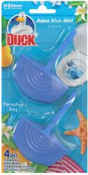 DUCK 4 az 1-ben Aqua Paradise Bay WC-tartály illatosító, 2x36 g