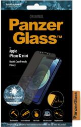 Panzer PanzerGlass üveg védőfólia Apple iPhone 12 Mini telefonhoz - adatvédelem, fekete