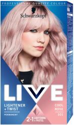 Schwarzkopf Schwarzkopf Live tartós hajfesték, 101 Hűvös rózsa, 142.5 ml