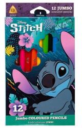 COOLPACK - Disney Core - Stitch Jumbo színes ceruza készlet - 12 db-os (54816PTR) (54816PTR)