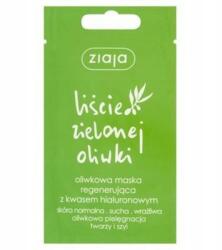 Ziaja Arcmaszk Zöld Olíva Levéllel és Hialuronsavval - Regeneráló, 7ml