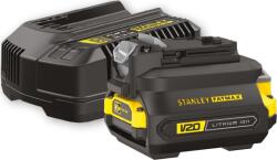 STANLEY Fatmax kezdőkészlet 18 Volt-os V20 akkurendszerhez és régebbi akkus szerszámokhoz SFMCB12 (SFMCB121D1) (SFMCB121D1)