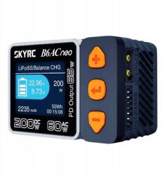 SkyRC Akkumulátortöltő LiPo, LiHV, LiFe, LiIon Ac DC 200W SkyRC B6AC Neo akkumulátorokhoz