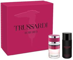 Trussardi Ruby Red, SET: edp 60ml + Testápoló 125ml női parfüm