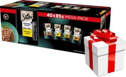 Sheba Sheba Delicacy Baromfi zselés ízesítésű - nedves macskaeledel 40x85g + MEGLEPETÉS A MACSKÁNAK