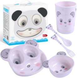 Bocioland Bocioland, Panda, set de vase, 5 elemente Set pentru masa bebelusi