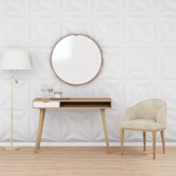 vidaXL 12 db fehér XPS csillagmintás fali panel 50 x 50 cm 3 m2 (356931)
